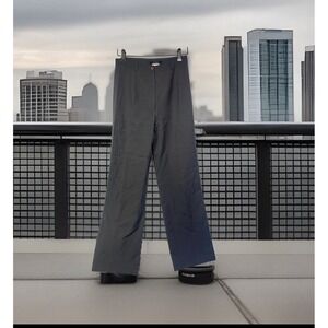 Vintage Izzat BABA Dark Gray Dress pants Wide Legs 70-90